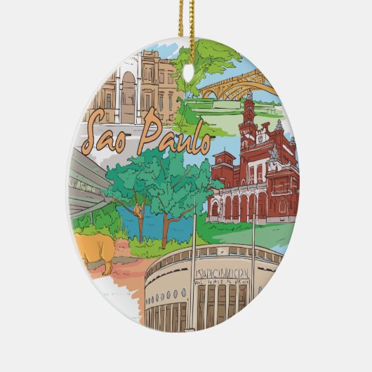 Sao-Paulo Keramikornament (Rechts)