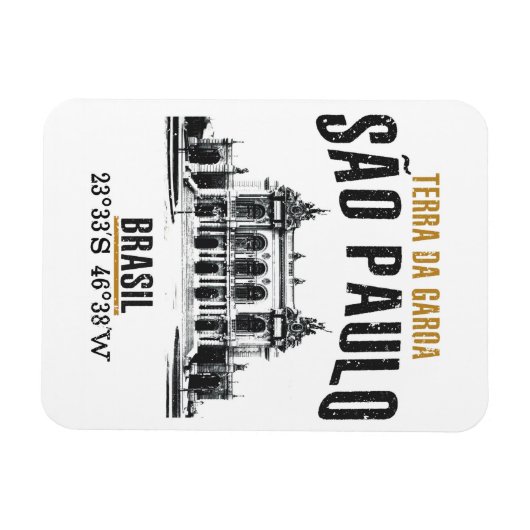 São Paulo Magnet (Horizontal)