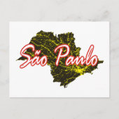 Sao Paulo Postkarte (Vorderseite)