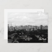 São Paulo Postkarte (Vorne/Hinten)