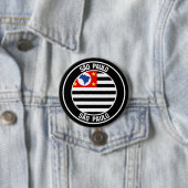 São Paulo Round Emblem Button (Beispiel)