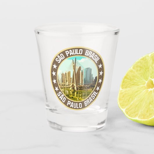São Paulo Schnapsglas (Vorderseite)