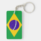 Sao Paulo Symbol für die Stadt Brasilien Schlüsselanhänger (Rückseite)