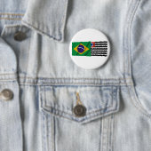 São Paulo u. wellenartig bewegende Flaggen Button (Beispiel)