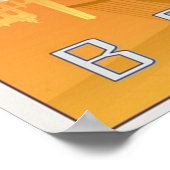 Sao Paulo vintage Poster (Ecke)