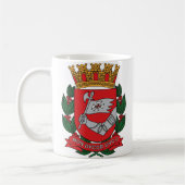 Sao-Paulo Wappen Tasse (Links)