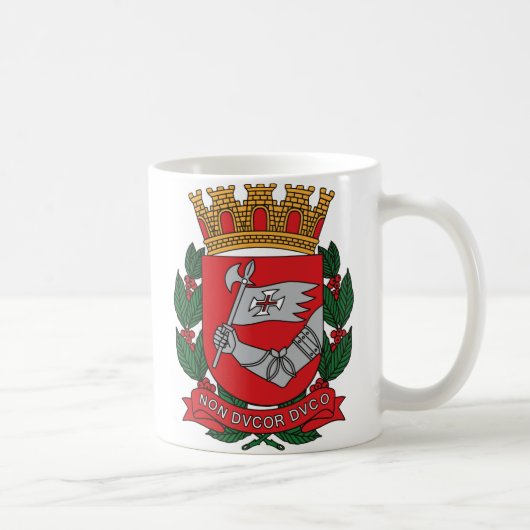 Sao-Paulo Wappen Tasse (Rechts)