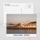 Sao Roque - Azoren Postkarte (Vorne/Hinten)