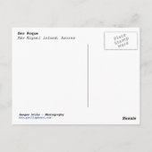 Sao Roque - Azoren Postkarte (Rückseite)