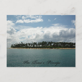 são tomé 4, São Tomé und Príncipe Postkarte