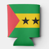 Sao Tome and Principe Flag Dosenkühler (Rückseite)