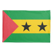 Sao Tome and Principe Flag Kissenbezug (Rückseite)