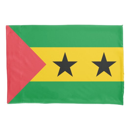 Sao Tome and Principe Flag Kissenbezug (Vorderseite)