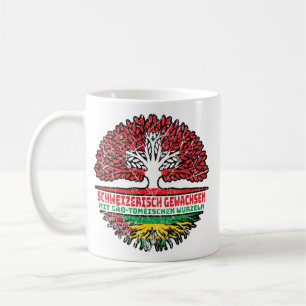 São Tomé Príncipe São-toméisch Schweizer Schweiz Kaffeetasse