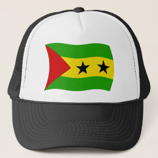 São Tomé und Príncipe Flag Hat Truckerkappe
