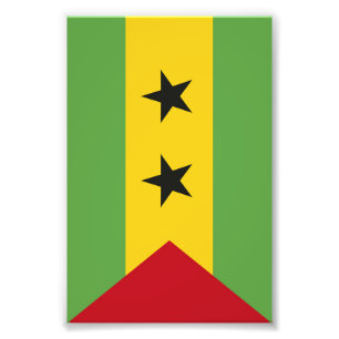 São Tomé und Príncipe Fotodruck