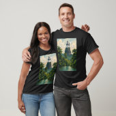 Sao Tome und Principe Illustration Reise Kunst T-Shirt (Unisex)