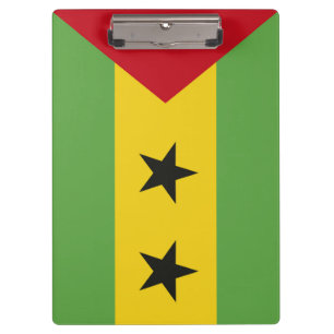 São Tomé und Príncipe Klemmbrett