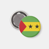São Tomé und Príncipe Magnet (Vorderseite/Rückseite)