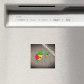 São Tomé und Príncipe Magnet (In Situ (Geschirrspüler))