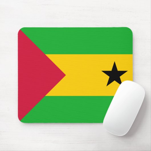 São Tomé und Príncipe Mousepad (Mit Mouse)