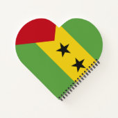 São Tomé und Príncipe Notizblock (Rückseite)