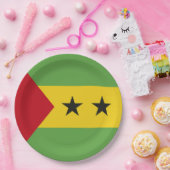 São Tomé und Príncipe Pappteller (Party)