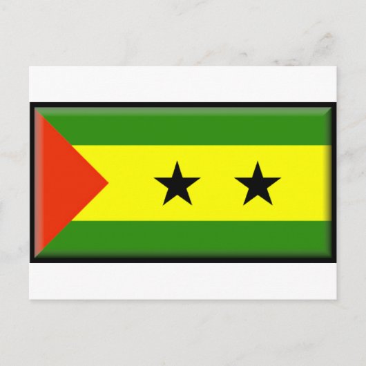 São Tomé und Príncipe Postkarte (Vorderseite)