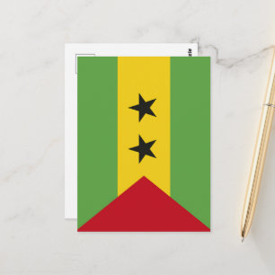 São Tomé und Príncipe Postkarte