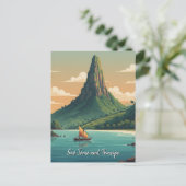 São Tomé und Príncipe Postkarte (Stehend Vorderseite)