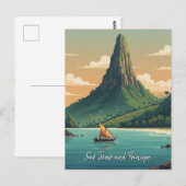São Tomé und Príncipe Postkarte (Vorne/Hinten)