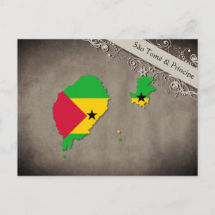 São Tomé und Príncipe Postkarte