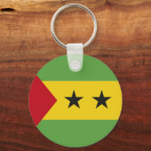 São Tomé und Príncipe Schlüsselanhänger (Vorderseite)