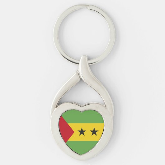 São Tomé und Príncipe Schlüsselanhänger (Vorderseite)