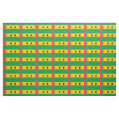 São Tomé und Príncipe Stoff (Fat Quarter (45,7 x 55,9 cm))