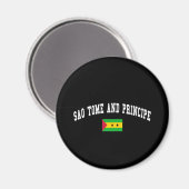 SAO TOME UND PRINZIPE MAGNET (Vorderseite/Rückseite)