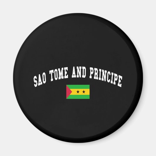 SAO TOME UND PRINZIPE MAGNET (Vorne)