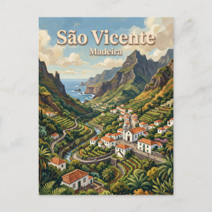 São Vicente Portugal Postkarte