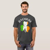 Saoirse Name Gift Lucky Irish Pride T-Shirt (Vorne ganz)