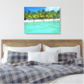 SAONA BEACH AUF LEINWAND 20 "x 16" (Insitu (Schlafzimmer))