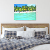 SAONA BEACH AUF LEINWAND 20 "x 16" (Insitu (Schlafzimmer))