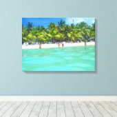 SAONA BEACH AUF LEINWAND 20 "x 16" (Insitu (Holzboden))