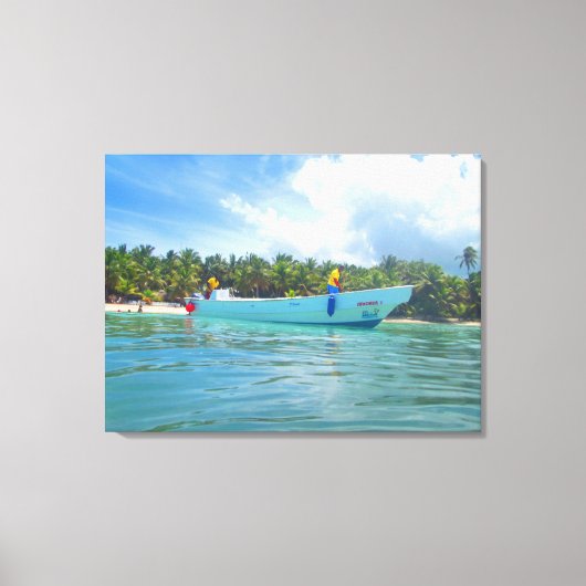 SAONA ISLAND #2 AUF LEINWAND 20 "x 16" (Vorderseite)