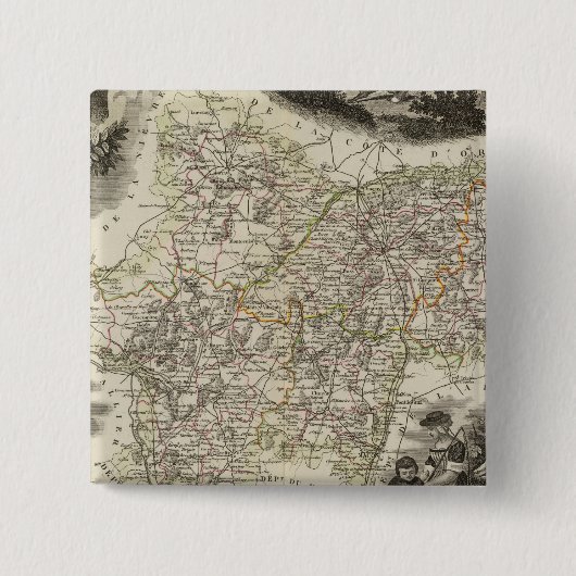 Saone et Loire Button (Vorderseite)
