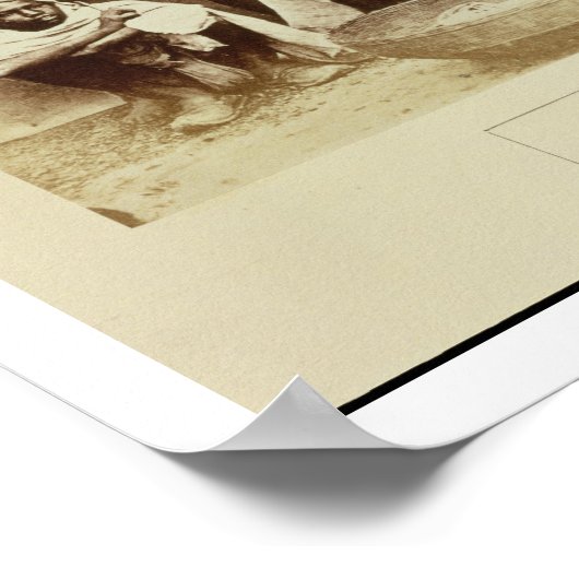 Saonras, eine Aborigine-Versuchsgruppe aus Saugor, Poster (Ecke)