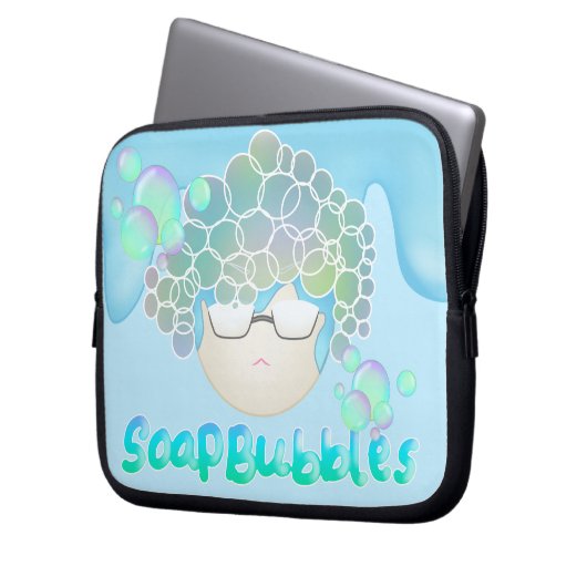 Saop Bubbles Laptopschutzhülle (Vorderseite Links)