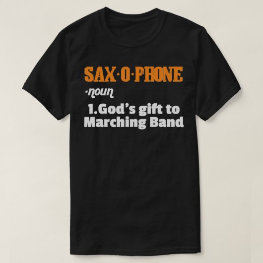 Saophone Sa Player Funny Saophone Definition T-Shirt (Design vorne)