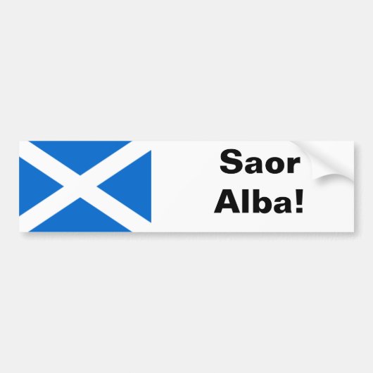Saor Autoaufkleber alba (Vorne)