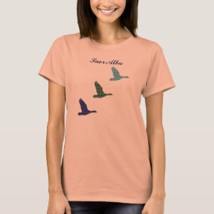Saor freier Schottland Fliegen-Enten-T - Shirt