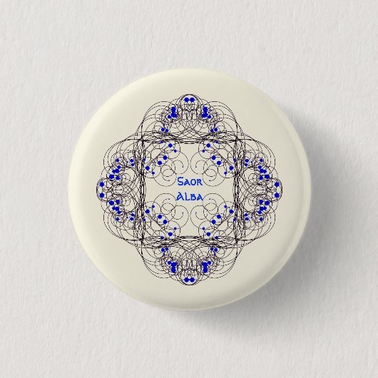 Saor freies Schottland alba Button (Vorderseite)